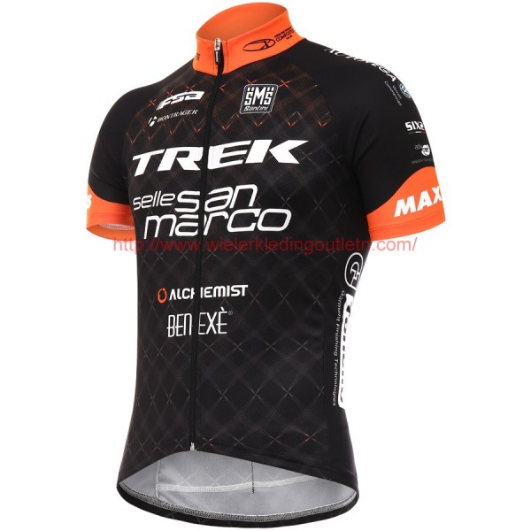 Trek Selle San Marco 2017 zwart Fietsshirt Korte Mouw 201717691