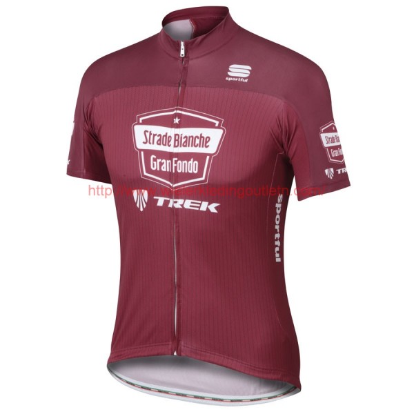 Pro Team GF Strade Bianche 2017 Fietsshirt Korte Mouw 201717280