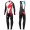 2016 Specialized Team LS wit-rood Winter Set Wielerkleding Wielershirt lange mouw+Lange fietsbroeken Bib 213709