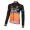 2016 Team DE-ROSA zwart-Orange Wielerkleding Wielershirt lange mouw 213581