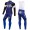 2016 Etixx-Quick Step Blauw Set Wielerkleding Wielershirt lange mouw+Lange fietsbroeken Bib 213608