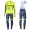 2016 Tinkoff Race Team Winter Set Wielerkleding Wielershirt lange mouw+Lange fietsbroeken Bib 213745