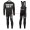 2016 Scott RC zwart-grijs Set Wielerkleding Wielershirt lange mouw+Lange fietsbroeken Bib 213688