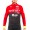 2017 Wilier Pro Team rood-zwart Wielerkleding Wielershirt lange mouw 213762