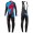 2016 Specialized Team LS zwart-Blauw Set Wielerkleding Wielershirt lange mouw+Lange fietsbroeken Bib 213712