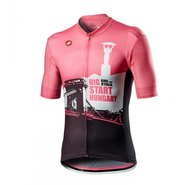 2020 GIRO D-ITALIA Hungary Fietsshirt Korte Mouw 21ZUD