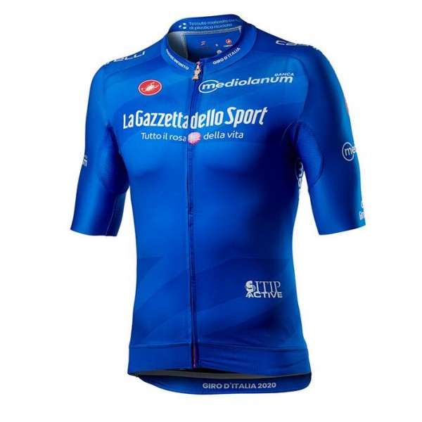 2020 GIRO D-ITALIA Fietsshirt Korte Mouw blauw 6WUVO