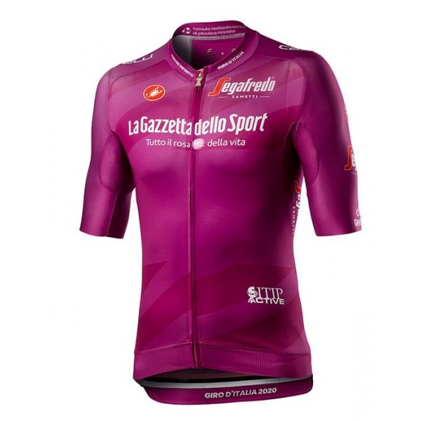 2020 GIRO D-ITALIA Fietsshirt Korte Mouw violet CU1LU