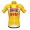 Lotto Soudal 2020 TdF Fietsshirt Korte Mouw Geel RWEHT