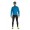 PEARL IZUMI Interval AmFib Fietskleding Set Wielershirts lange mouw+fietsbroek lang met blauw 7QODN