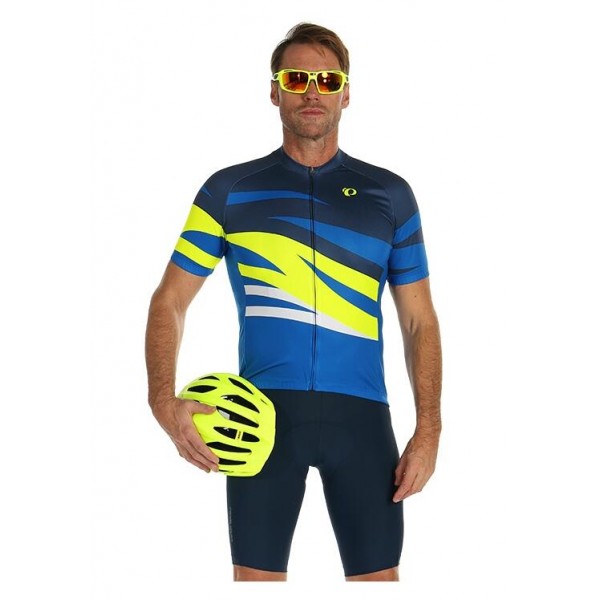 PEARL IZUMI Select Escape LTD Fietskleding Wielershirt Korte Mouw+Korte Fietsbroeken Bib blauw L5PUT