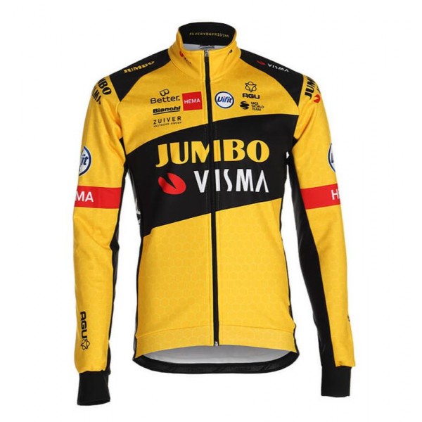 2020 TEAM JUMBO VISMA Wielershirts lange mouw 7KVT2