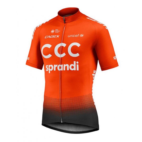 2020 Giant Team CCC Fietsshirt Korte Mouw HH4P9