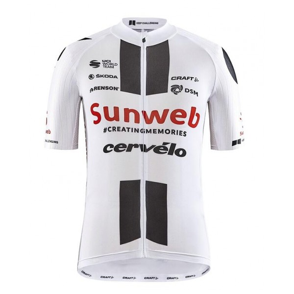 2020 Team Sunweb Fietsshirt Korte Mouw YTD5G