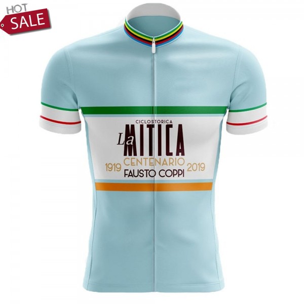 Set La Mitica Fausto Coppi 2021 Fietsshirt Korte Mouw 2021133