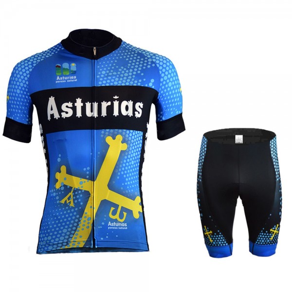 Asturias 2021 Fietsshirt Korte Mouw+Fietsbroeken 2021125