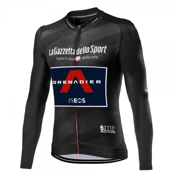 Giro D-italia INEOS Grenadier 2021 Fietskleding Fietsshirt Lange Mouw 2021009