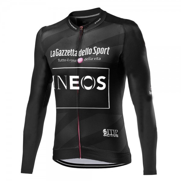 Giro D-italia INEOS 2021 Fietskleding Fietsshirt Lange Mouw 2021033