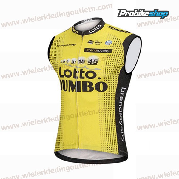 2018 Lotto Jumbo Wielershirt Mouwloze A2018904