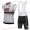 2018 Lotto Soudal wit Wielerkleding Set Wielershirt Mouwloze+Fiets Koersbroek A2018919