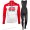 Lotto Soudal 2018 Wielerkleding Set Wielershirt lange mouw+Lange Fietsbroeken Bib 1111w