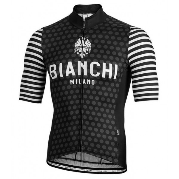 BIANCHI MILANO Davoli Black Fietsshirt korte mouw 190224053