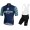 BIANCHI MILANO Davoli blue Fietskleding Set Fietsshirt Korte Mouw+Korte fietsbroeken Bib 190224056