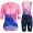 EF Education First PRO TEAM AERO 2019 Dames Fietskleding Set Fietsshirt Korte Mouw+Korte fietsbroeken Bib 190224124