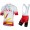 COFIDIS 2019 Fietskleding Set Fietsshirt Korte Mouw+Korte fietsbroeken Bib 19040734