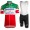Deceuninck-Quick Step Italian Champion 2019 Fietskleding Set Fietsshirt Korte Mouw+Korte fietsbroeken Bib 19040766