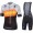 Team Sagan Stars 2019 gray Fietskleding Set Fietsshirt Korte Mouw+Korte fietsbroeken Bib 19040784