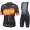 Team Sagan Stars 2019 black Fietskleding Set Fietsshirt Korte Mouw+Korte fietsbroeken Bib 19040786