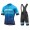 2019 Giant Race Day Blue Fietskleding Set Fietsshirt Korte Mouw+Korte fietsbroeken Bib 190224111
