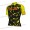 ALE SOLID Cracle Fluo yellow Wielershirt Korte Mouw A2018988