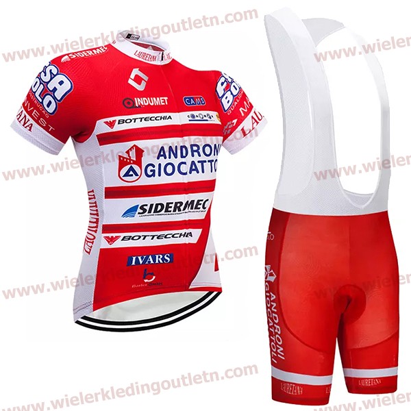 2018 androni giocattoli Wielerkleding Set Wielershirt Korte Mouw+Fiets Koersbroek A2018996