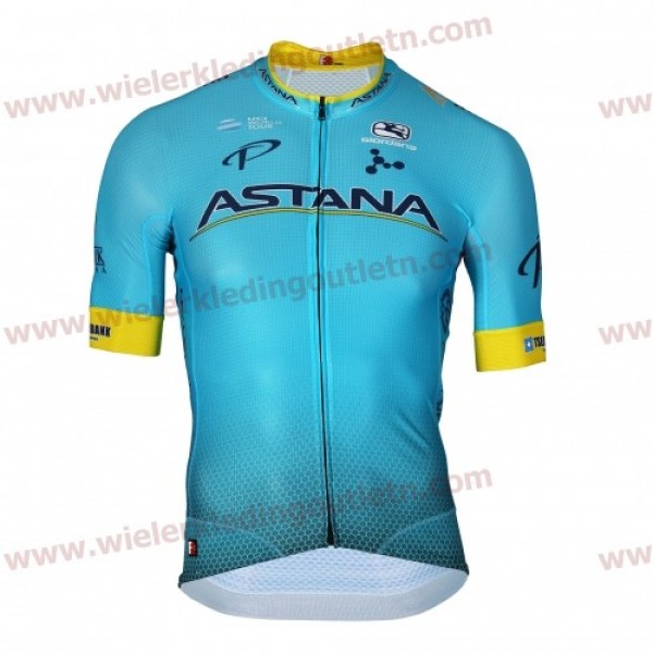 Astana 2018 Wielershirt Korte Mouwen D199