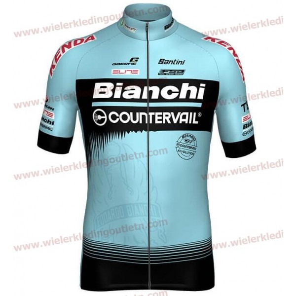 BIANCHI COUNTERVAIL 2018 Wielershirt Korte Mouwen D200