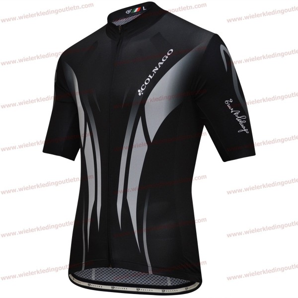 Colnago Master Pissei Zwart grijs Wielershirt korte mouwen 18A0096