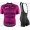 ENVE X ELIEL ASTEROID Dame Wielerkleding Set Wielershirt korte mouwen+Fiets Koersbroek D136