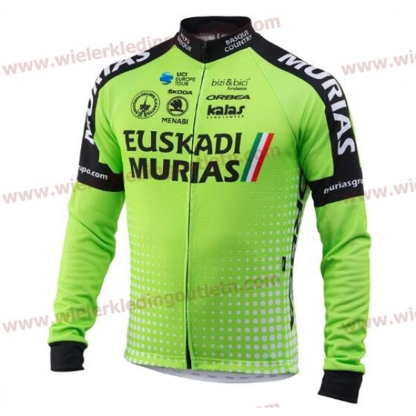 EUSKADI MURIAS 2018 TEAM Fietsshirt lange mouw D194