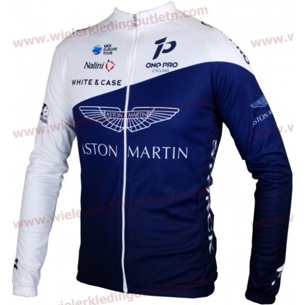 ONE PRO CYCLING 2018 Aston Martin Wielershirt lange mouw 18A0177