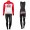 2018 Lotto Soudal rood Fietskleding Fietsshirt lange mouw+Lange fietsbroeken Bib 4itQf