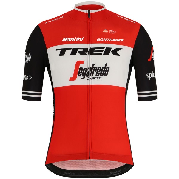 Trek Segafredo 2019 rood Fietsshirt korte mouw gbEmL