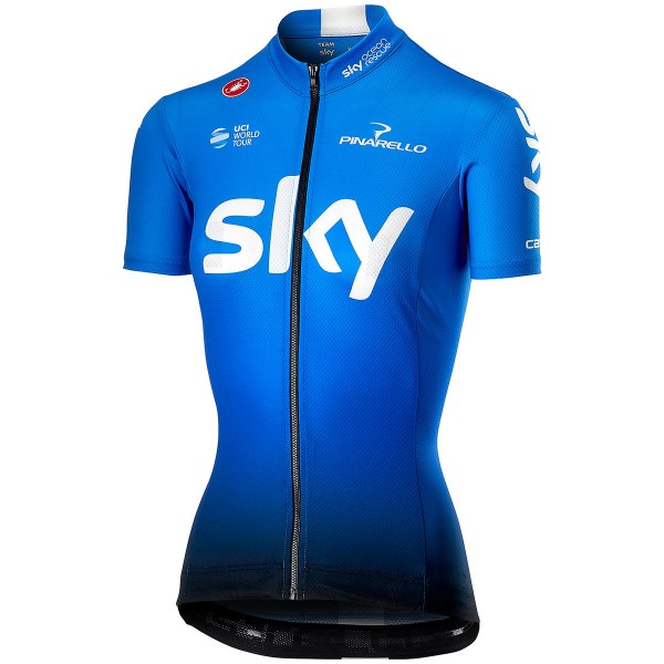 TEAM SKY 2019 Dames Ocean Rescue Fietsshirt korte mouw 190224040