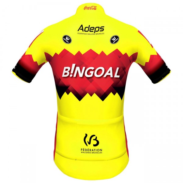 Bingoal WB 2023 korte mouw wielershirt professioneel wielerteam