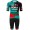 BORA-hansgrohe 2023 set (wielershirt met korte mouwen + koersbroek) professionele wielerploeg