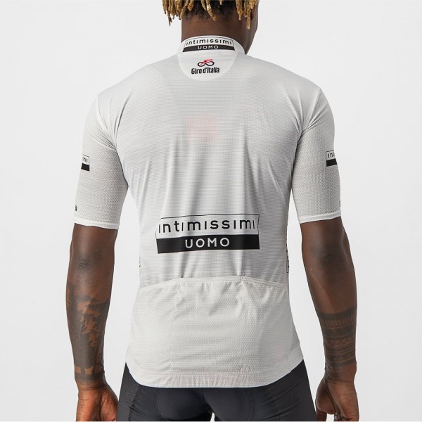 Giro d'Italia 2022 MAGLIA BIANCO(wit) fietsshirt met korte mouwen