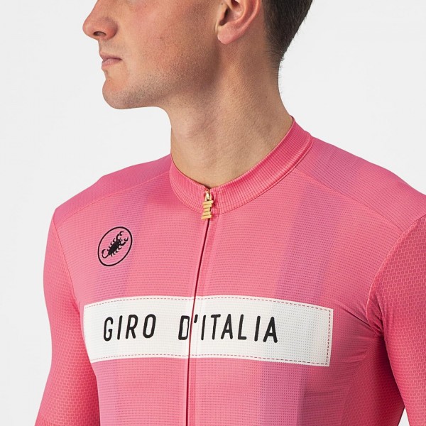 Giro d'Italia 2023 FUORI-MAGLIA ROZE fietsshirt met korte mouwen