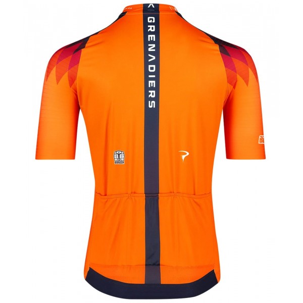 INEOS GRENADIERS 2023 trainingseditie ICON wielershirt met korte mouwen (lange ritssluiting) professioneel wielerteam