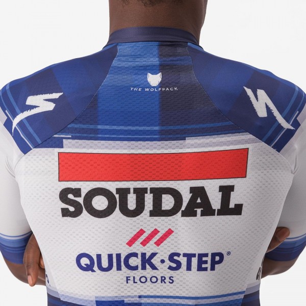 Soudal Quick-Step 2023 Aero Race 6.1 korte mouw wielershirt professionele wielerploeg